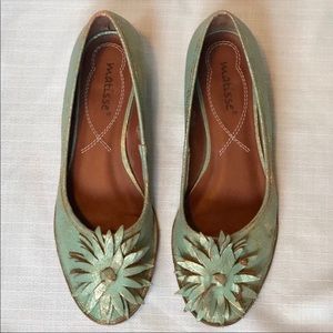 Anthropologie Matisse flower flats